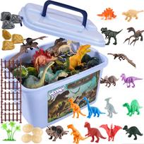 WOOPIE Dinozaurų figūrėlių rinkinys, 40 vnt.