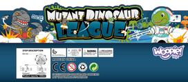 WOOPIE Dino vandens šautuvas su kuprine