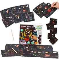 WOOPIE ART&FUN Kūrybinis rinkinys vaikams: Nutrinami paveikslėliai (7 el.)