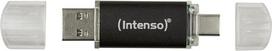 "Intenso Twist Line" 128GB, dviguba USB 3.2 Gen 1x1, USB-C ir USB-A, 70MB/s, antracito spalvos
