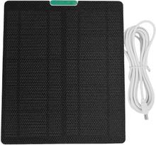 "Keenso" 10W 5V kameros saulės baterija su USB C kabeliu, skirta "Ring Blink" (balta)