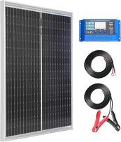 "Nicesolar" 50 W mono saulės kolektorių rinkinys 12 V monokristalinių saulės kolektorių sistemos komplektas Saulės sistemos komplektas 12 V automobiliui RV jūrinei valčiai