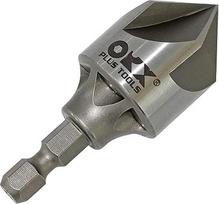 "Orxplus Tools" 5 griovelių metalo grąžtas, 90 laipsnių, skirtas 1/4 colio šešiakampiam kotui, tinka 3/16 - 15/16 colio (4 mm-23 mm)
