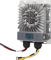 40 Amp 600 W MPPT saulės įkrovos valdiklis IP65 vandeniui atsparus žingsnis žemyn reguliuojamas 10-30 V akumuliatorių sistemos automobilis, maksimali PV įtampa 85 V saulės kolektorių reguliatorius