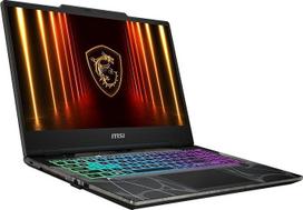 MSI Cyborg 15 žaidimų nešiojamasis kompiuteris, 15,6 colių Full HD 144 Hz ekranas, "Intel Core 7 240H", "NVIDIA GeForce RTX 5060", 16GB DDR5, 1 TB SSD, "Windows 11 Home", QWERTZ klaviatūra, juodas, B2RWFKG-068