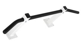 Prie sienos montuojamas skersinis SANRO LM-1 baltas-juodas, iki 150kg