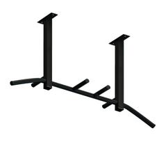 Prie lubų tvirtinamas skersinis SANRO LA-4, iki 150kg juodas