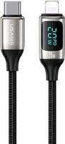 USB cable Usams USB-C - Lightning 1.2 m White (6958444975443)