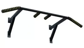 Prie sienos montuojamas skersinis SANRO LT Juodas, iki 150kg