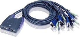 "Aten CS64US-AT USB KVM jungiklis su 4 prievadais