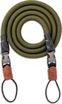 "C-Rope The Climber" fotoaparato dirželis Laipiojimo virvės dirželis per petį visiems fotoaparatams (rankų darbo, pagamintas Vokietijoje), 125 cm, karinės alyvuogės spalvos