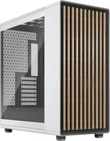 "Fractal Design North XL Chalk White TG"- trys 140 mm Aspect PWM ventiliatoriai- C tipo USB- EATX oro srauto pilno bokšto žaidimų kompiuterio korpusas