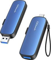 "GiGimundo" išorinis SSD 128GB iki 1073MB/s USB atmintinė, išorinis kietasis diskas su dviguba USB C + USB A USB 3.2 Gen2 atminties kortele "iPhone 15/16/17/PS4/Android Phone/Tablet/Laptop/Mac