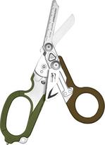 "Leatherman Raptor Rescue" - avarinės sulankstomos žirklės su diržo pjaustytuvu ir stiklo daužikliu - profesionalams, paramedikams, ugniagesiams - miškas