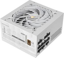 "Mars Gaming MPB650SIM", visiškai modulinis ATX 650 W maitinimo šaltinis, "80Plus Bronze", 230 V ES, 120 mm ventiliatorius, AI2-RPM technologija, DC-DC ir SMD, japoniški kondensatoriai, 105 °C, baltos spalvos