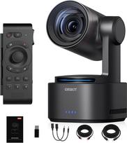 "OBSBOT Tail 2" su nuotolinio valdymo pulteliu 4K PTZR NDI kamera 60fps, 5X optinis priartinimas, AI automatinis sekimas, 1/1,5 colio 50MP, HDMI/SDI/USB/IP daugialypė išvestis, skirta tiesioginiams renginiams bažnyčioje