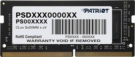 "Patriot Signature Series" DDR4 32GB (1 x 32GB) 3200MHz (PC4-25600) SODIMM atmintis