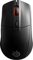 "SteelSeries Rival 3 Wireless" - belaidė žaidimų pelė - daugiau kaip 400 valandų veikianti baterija - dvigubas belaidis 2,4 GHz ir "Bluetooth 5.0" ryšys - 60 milijonų paspaudimų