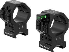 "WestHunter Optics" tikslūs "Picatinny" šautuvo optinio taikiklio žiedai su 120 MOA reguliavimu, 1 colio 30 mm vamzdžio reguliuojamo aukščio šautuvo optinio taikiklio tvirtinimas su "Dragonfly" spiritiniu gulsčiuku nuo 32 mm iki 38 mm vidurio aukščio