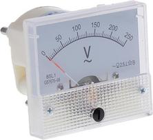AC Voltmeter Panel Spannungsmesser, robustes und langlebiges analoges Panel Voltmeter zur Messung der Spannung in elektrischen Systemen