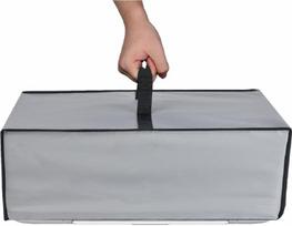 AF-WAN antistatinis vandeniui atsparus nailoninio audinio dangtelis nuo dulkių, skirtas daugiafunkciniam spausdintuvui "HP DeskJet 2820e" / spausdintuvui "Canon PIXMA TS5150" (sidabriškai pilkas)