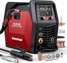 ARCCAPTAIN MIG MAG suvirinimo aparatas 8 in 1 su "iControl" programėle/Flux Cored Wire/MAG/MIG inertinių dujų suvirinimo aparatas/MMA/Lift TIG/Support Spool Gun/Spot Welding, IGBT inverteris 230 V