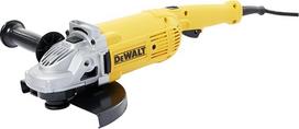 DEWALT DWE492 2200W 230 mm kampinis šlifuoklis su padėklų jungikliu
