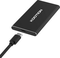 KOOTION išorinis kietasis diskas SSD 500GB, išorinis nešiojamasis SSD kietasis diskas USB 3.1 Type-C Fast Solid State Drive Disk High Speed up to 550MB/s Hard Drive Portable Ultra Slim for Windows/MacBook/Xbox/PS4
