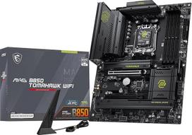 MSI MAG B850 Tomahawk WiFi pagrindinė plokštė, ATX - palaiko AMD Ryzen 9000/8000/7000 procesorius, AM5-80A SPS VRM, DDR5 Memory Boost 8200+ MT/s (OC), PCIe 5.0 x16, M.2 Gen5, Wi-Fi 7, 5G LAN