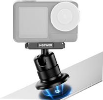 NEEWER Magnetinis fotoaparato laikiklis, suderinamas su DJI Osmo 360 / Action 5 Pro / 4/3, 360° greito keitimo rutulinės galvutės adapterio laikiklis su 1/4 colio sriegiu, skirtas POV, fotoaparato narveliui, trikojui, AC013