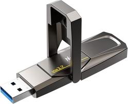 Netac US5 128GB kietasis USB diskas Išorinis nešiojamasis C tipo ir USB 3.2 dvigubos sąsajos SSD diskas, kurio greitis iki 550MB/s, skirtas išmaniesiems telefonams ir nešiojamiesiems kompiuteriams