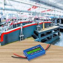 Nuolatinės srovės galios analizatorius, skirtas saulės ir vėjo sistemoms, 0-100A 4-60V LCD skaitmeninis ekranas, energijos matuoklis su 0,001 omų varža