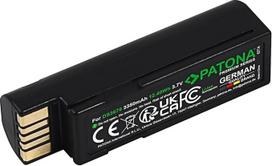 PATONA Premium Akku für Zebra EVM, DS3600, DS3678, LI3600, LI3678, LS3600, LS3678 | Ersatz für Zebra 82-166537-01, BTRY-36IAB0E-00 | 3,7V, 3350mAh | Barcode- Handscanner und POS-Terminals | Ersatzakku