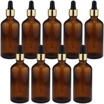 Stiklinis buteliukas 9x 100ml rinkinys Chosa