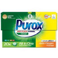 Skalbimo kapsulės PUROX Universal 20 vnt.