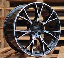 Ratlankis RACINGLINE B1617 R20x9.5 5x112 ET 37 CB 66.6 (Black Polished) (705 kg)
