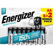 Energizer battery Max Plus Alkaline AA CHP8 6+2 7638900437355