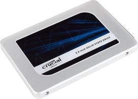 "Crucial MX300" vidinis SATA kietasis diskas 2,5 colio 7 mm (su 9,5 mm adapteriu) - sidabrinis