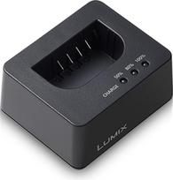 "Panasonic Lumix" DMW-BTCD15E DMW-BLF19 ir BLK22 akumuliatorių įkrovimo stotelė, tik stotelė, USB-PD, suderinama su didelės talpos ličio jonų akumuliatoriais, juoda