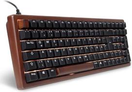 "Sharkoon Skiller SGk50 S2" medinė, PBT, RGB žaidimų klaviatūra, 96% vokiškas išdėstymas