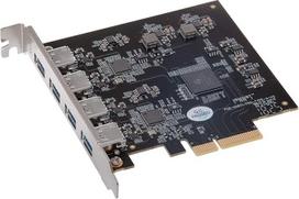 "Sonnet Allegro Pro" USB 3.2 PCIe kortelė (4 x 10GB įkrovimo prievadai) - PCIe garso plokštė