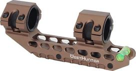 "WestHunter Optics" 20 mm "Picatinny" tvirtinimas šautuvo optiniam taikikliui, 25,4 mm 30 mm universalus taktinis tikslaus šautuvo optinio taikiklio tvirtinimas su burbuliniu gulsčiuku | 3 spalvos