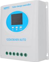 MPPT saulės įkrovos valdiklis 120A 12V 24V 36V 48V LCD ekranas Išmanusis akumuliatoriaus valdiklis su dvigubu USB išėjimu ličio / ličio akumuliatoriui