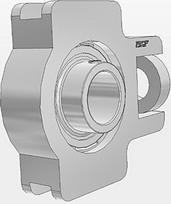 SKF TUJ 40 TF plieninių guolių įdėklai