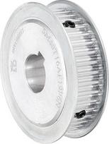 sourcing map Timing Belt Pulley Aluminum 40 dantų 3/4" Bore for 16mm Wide Belts 3D Printer CNC Machines Industrial