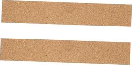 STOBOK Pack of 2 Self-Adhesive Cork Strips Blocking Board Crochet Cork Board Strips Thumb Nails Pin Board for Wall Cork Board Strips Cork Strips for Memos Cork Strip for Office Photo Board