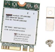 Zunate RTL8852BE M.2 tinklo kortelė 1800Mbps NIC adapteris PCIE WiFi kortelė Palaiko Bluetooth 5.2 2.4G 5G Dual Band nešiojamam staliniam kompiuteriui