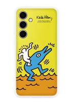 SAMSUNG Flipsuit Case Smiley Yellow, for Galaxy S24 FE, EF-MS721CYEGWW