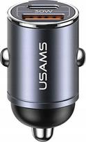 Usams automobilių įkroviklis USA001368, 30W, 1xUSB, 1xUSB-C, 5V-3A, 9V-3A, 12V-2.5A, aliuminio lydinys