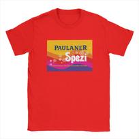 Laisvalaikio T-shirt Vasarinis Paulaner Spezi Hip Hop T-shirt Grynos medvilnės T-shirt Vyriškas Y2K Retro Individualus Pasidaryk pats Trumpomis rankovėmis Viršutiniai drabužiai S